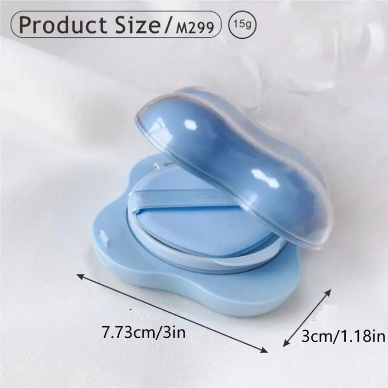 15g Empty Flip Cushion Box Powder Box Portable Cosmetic Makeup Case BB Cream /Foundation/ Blusher Container With Mirror