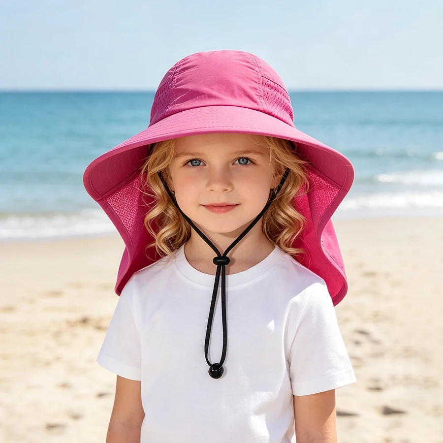 Digital Printing Children's Fisherman Cap - Cartoon Patterned Sun Hat Suitable for Boys and Girls Aged 0-10