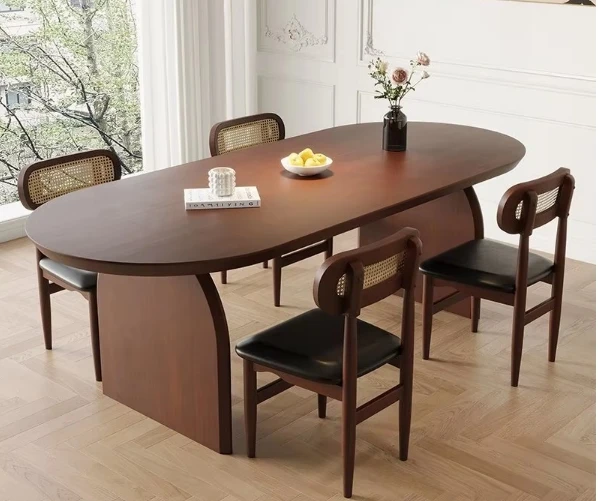 

2024 RTS Customized Latest Epoxy Resin Wood Hotel Epoxy Solid Wood Dine Table