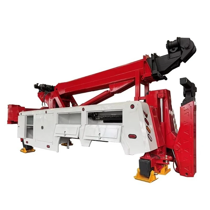 Customized New Manual 30 Ton Rotator Wrecker Truck Body with Rotatory Lifting Boom and 6X4 Chassis