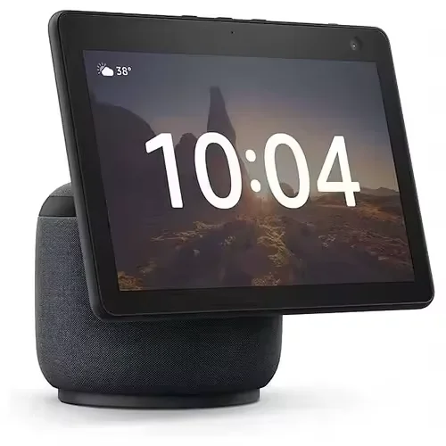 Echo Show 10 (3rd Gen) | HD smart display with motion and Alexa | Charcoal