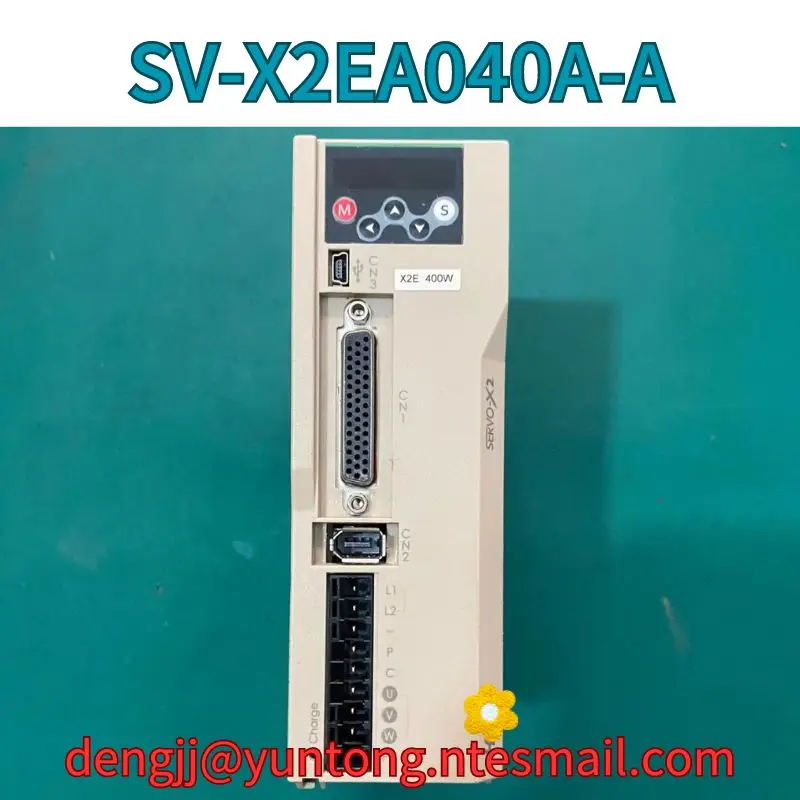 

Used SV-X2EA040A-A, 400W servo driver for fast shipping