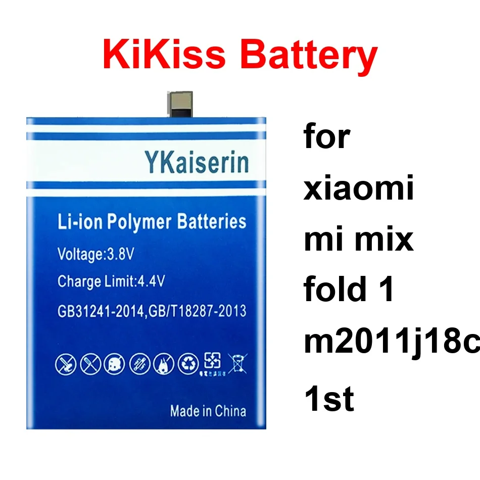 

Mobile Phone Battery Long Lasting BM25+BM24 BM25 BM24 3000-3100Mah For Xiaomi MI Mix Fold 1 M2011j18c 1ST