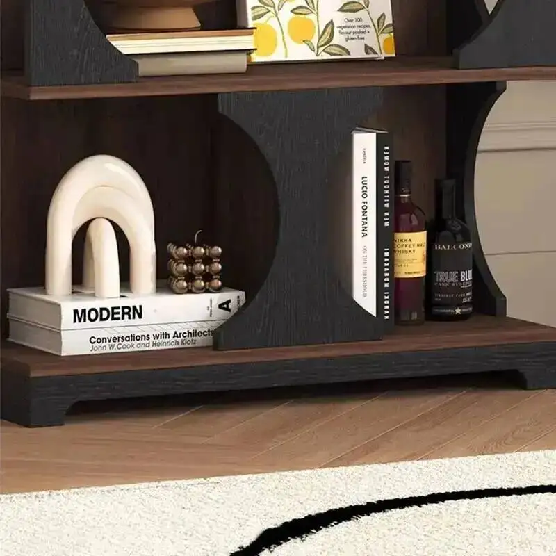 Armários de Sala de Estar Neutros, Americanos, Modernos e Glamourosos, Design Luxuoso, Móveis para Sala de Estar