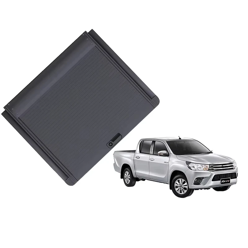 

GRANDTEC OEM Aluminum Tonneau Cover for Hilux Revo SR5 2020 2022 Retractable Roll up Hard Manual Low Price 4x4 Auto Parts