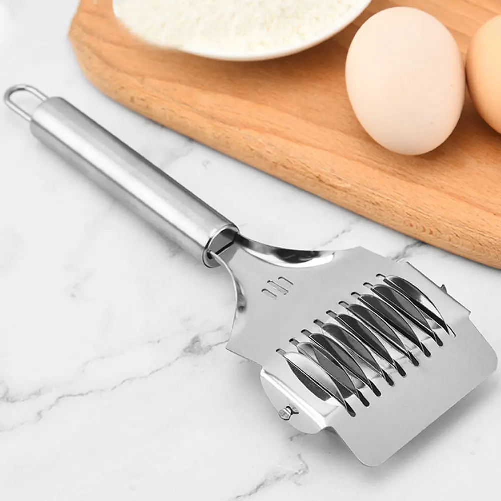

Stainless Steel Scallion Slicing Tool Multi functional Shallot Practical Kitchen Cutters Dough Cutting Device Vegetables