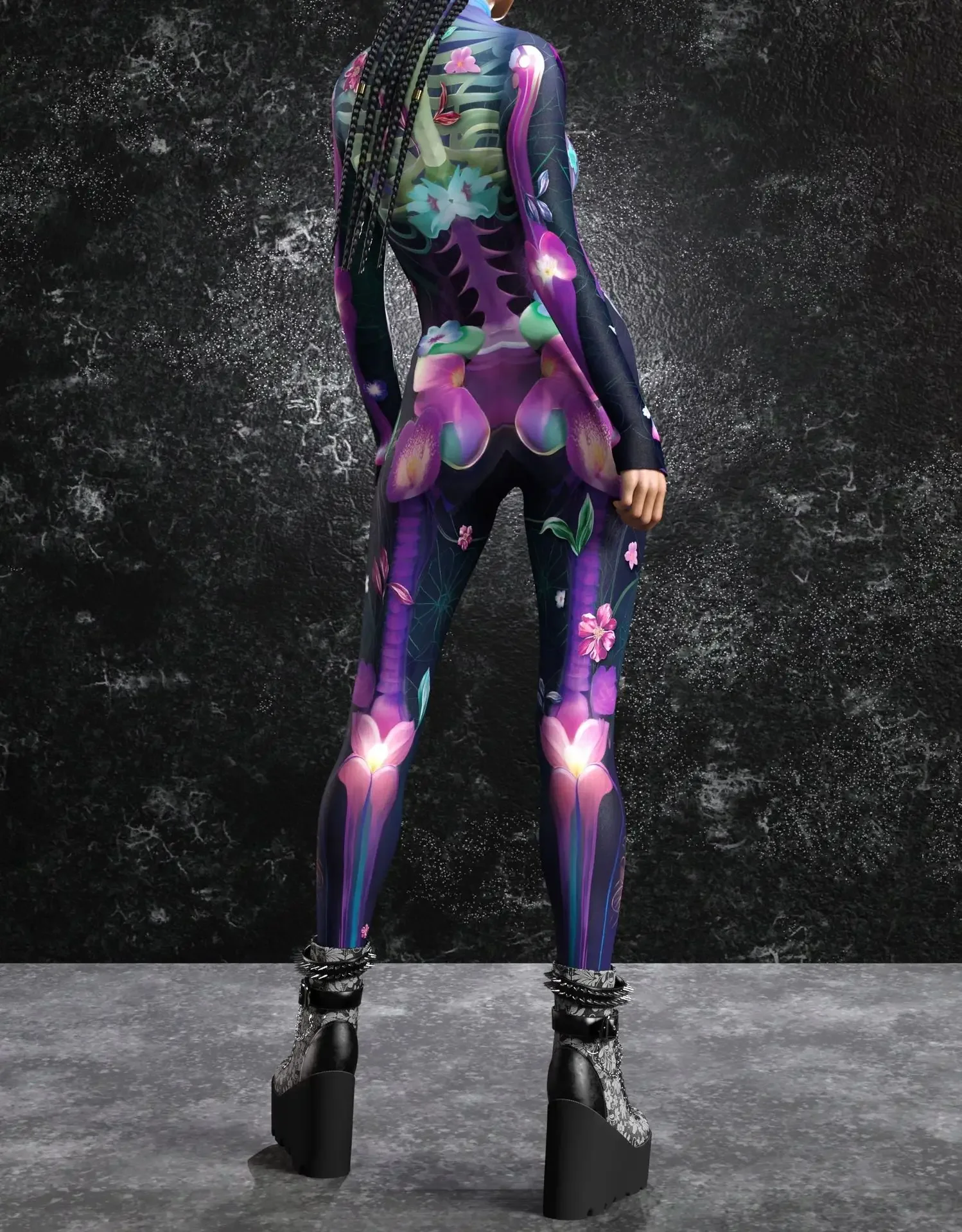 Traje de juego de rol Unisex Cyber Punk, impresión Digital 3D para fiesta de Halloween, disfraz de Cosplay para hombres y mujeres, mono de Carnaval