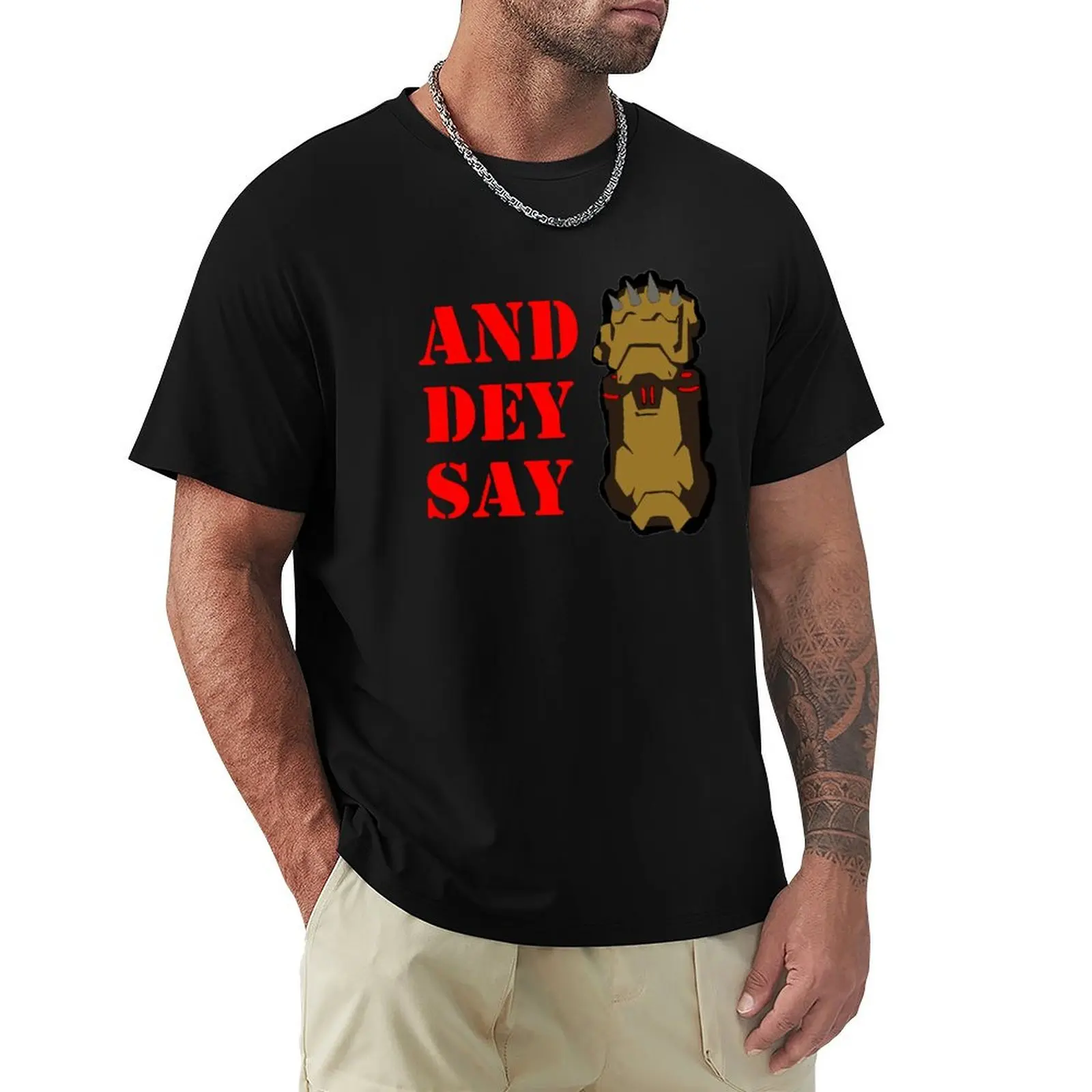 

And Dey Say T-Shirt graphic tee shirt Clothing oversized graphic tee oversized t shirt men