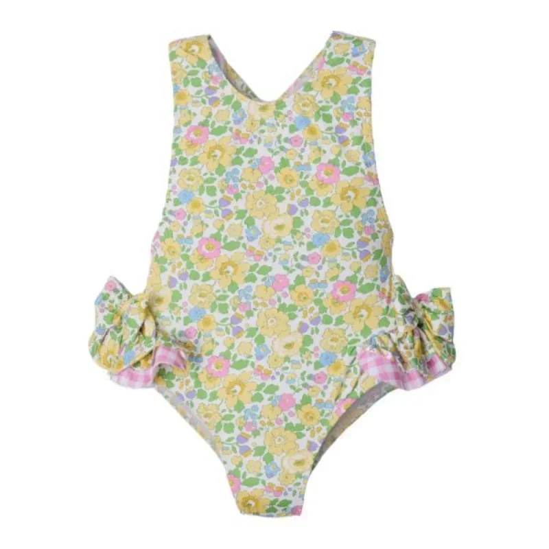 2023 Children\'s Swimsuits Fashion Lace One-pieces Swimwears Lovely Sunscreen Baby Girl Swimwear Swimsuit for Girls Bikinis Mayo