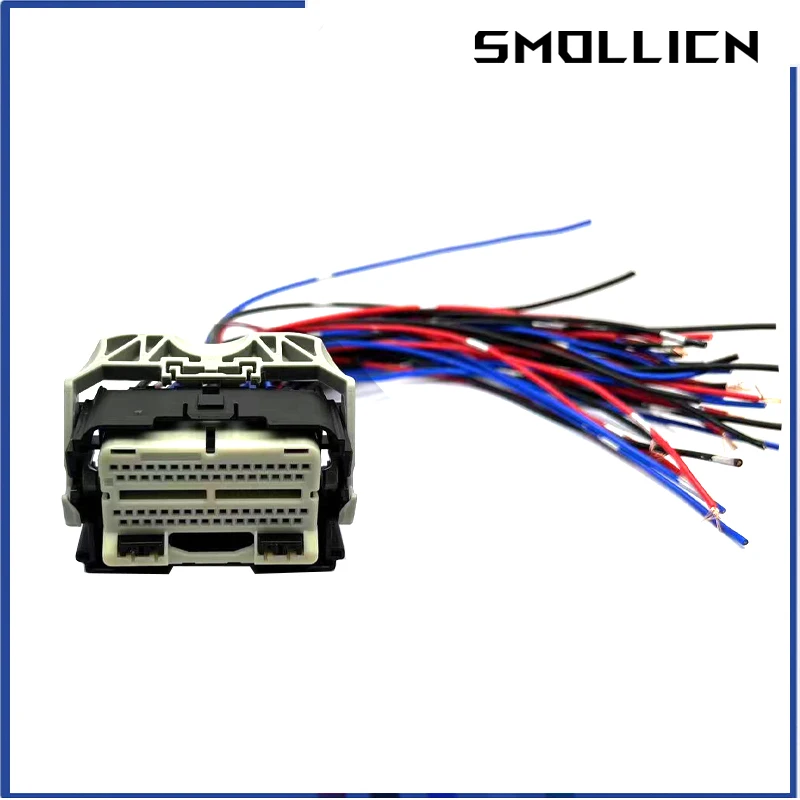 Imagem -02 - Conector Fêmea Automotivo Genuíno te Amp Soquete Original da Carcaça com Fio de 25cm 14381361 Sets 70 Pin Set