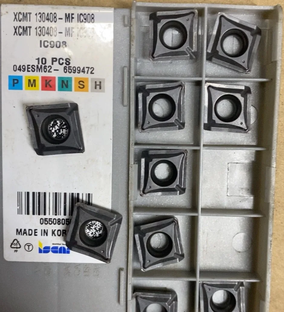 

Hard alloy cutting blades XCMT050204-MF IC908