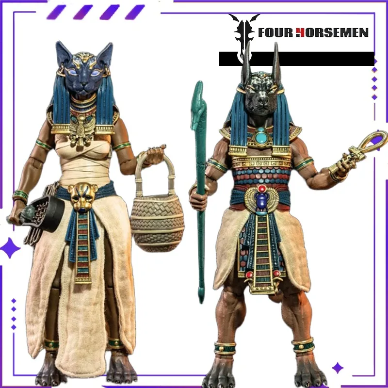 

Оригинальная фигурка Four Horsemen Studios, серия Obscura, готовые игрушечные модели Anubis and Buster, готовые подвижные модели, предметы коллекционирования