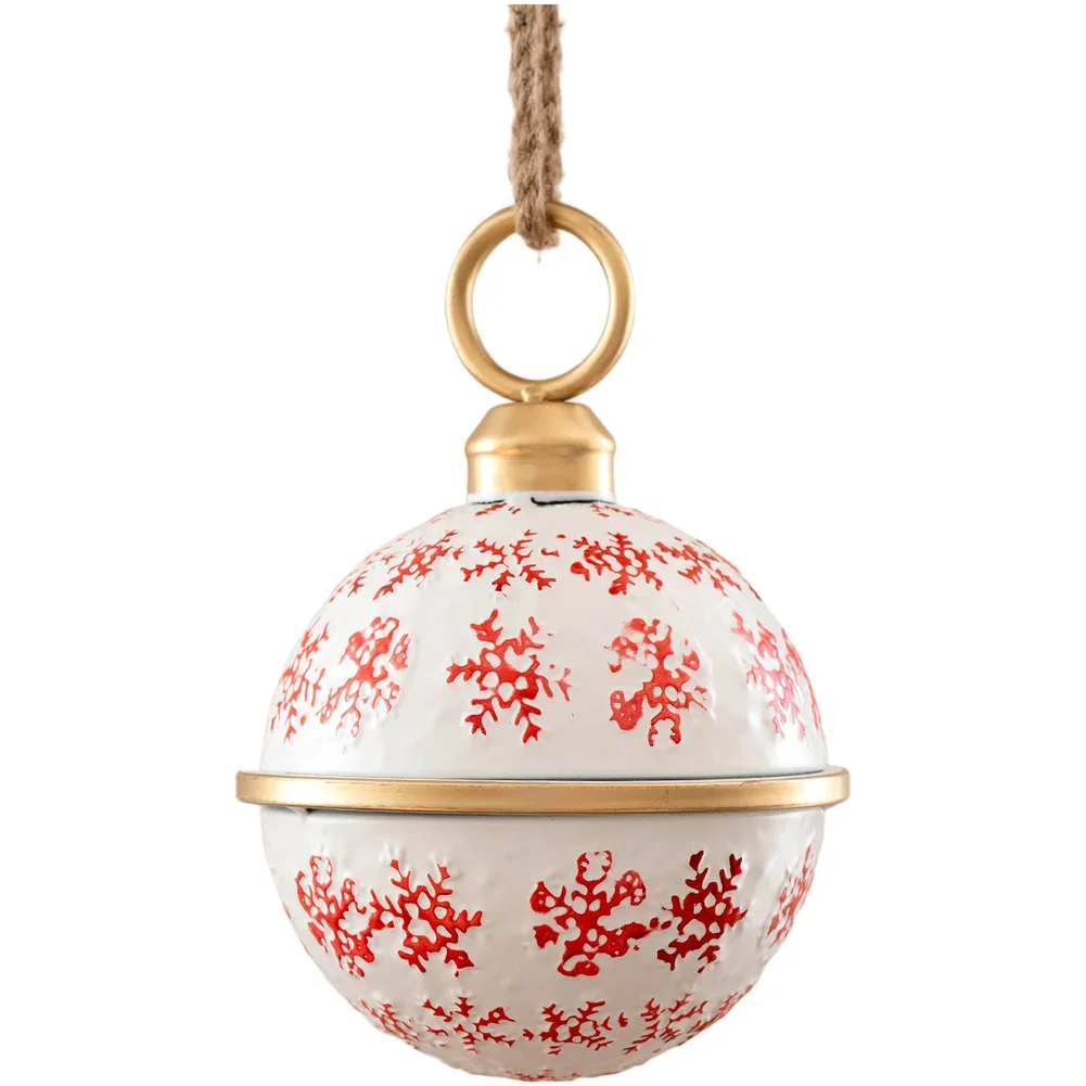 

Large Iron Christmas Bell Ornaments Hanging Decorations For Tree Window Display Decor Home Festival Party Supplies
