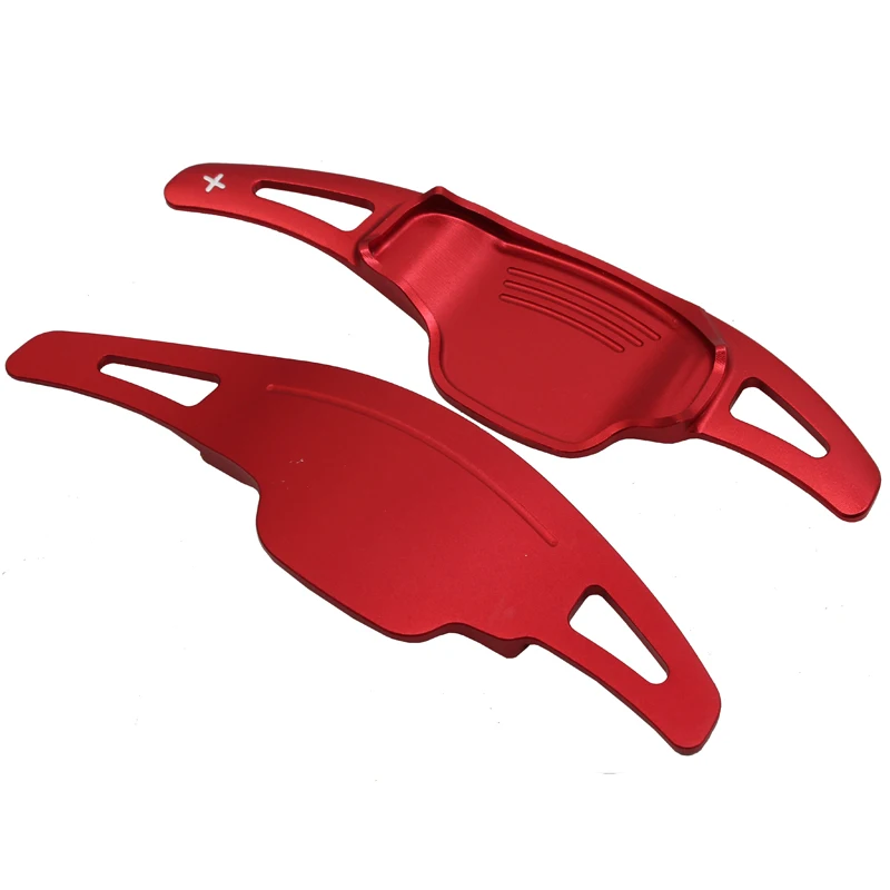 Para Chevrolet Camaro 2012 2013 2014 2015 aleación de aluminio palanca de cambios de rueda de coche extensión 2 uds accesorios de decoración de coche