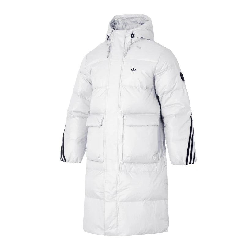 

Adidas пуховик мужской уличный ветрозащитный теплый модный модный пуховик Kc2566