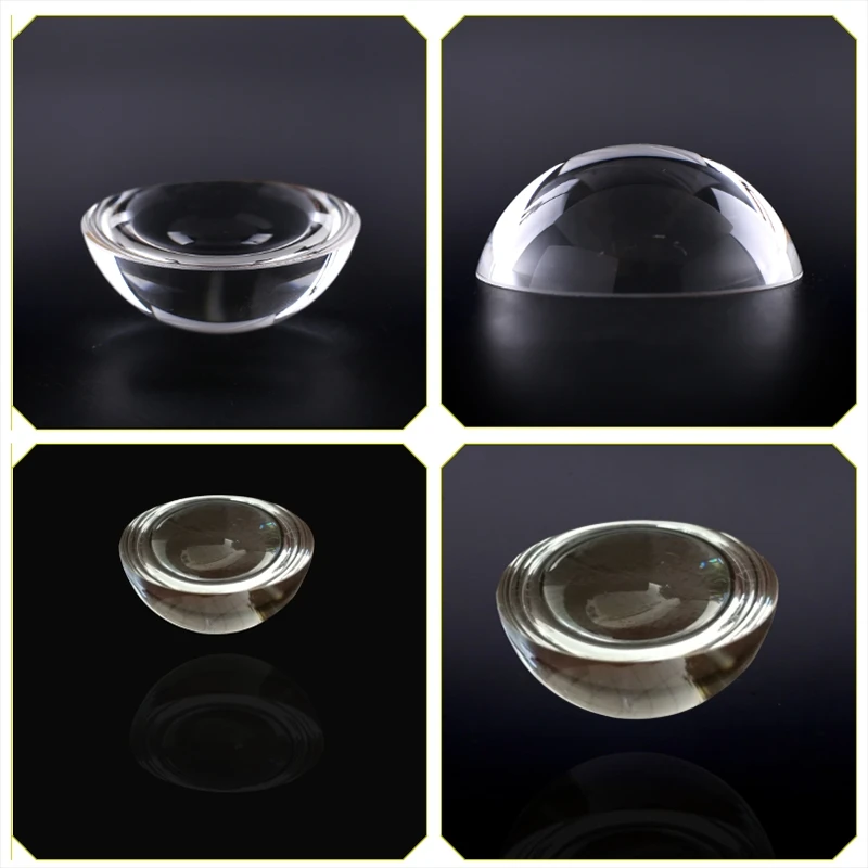 Hemispherical Lens Transparent Glass Diameter 6 8 10 12 14 16Mm Crystal Small Hemisphere Focusing Transparent Hemisphere