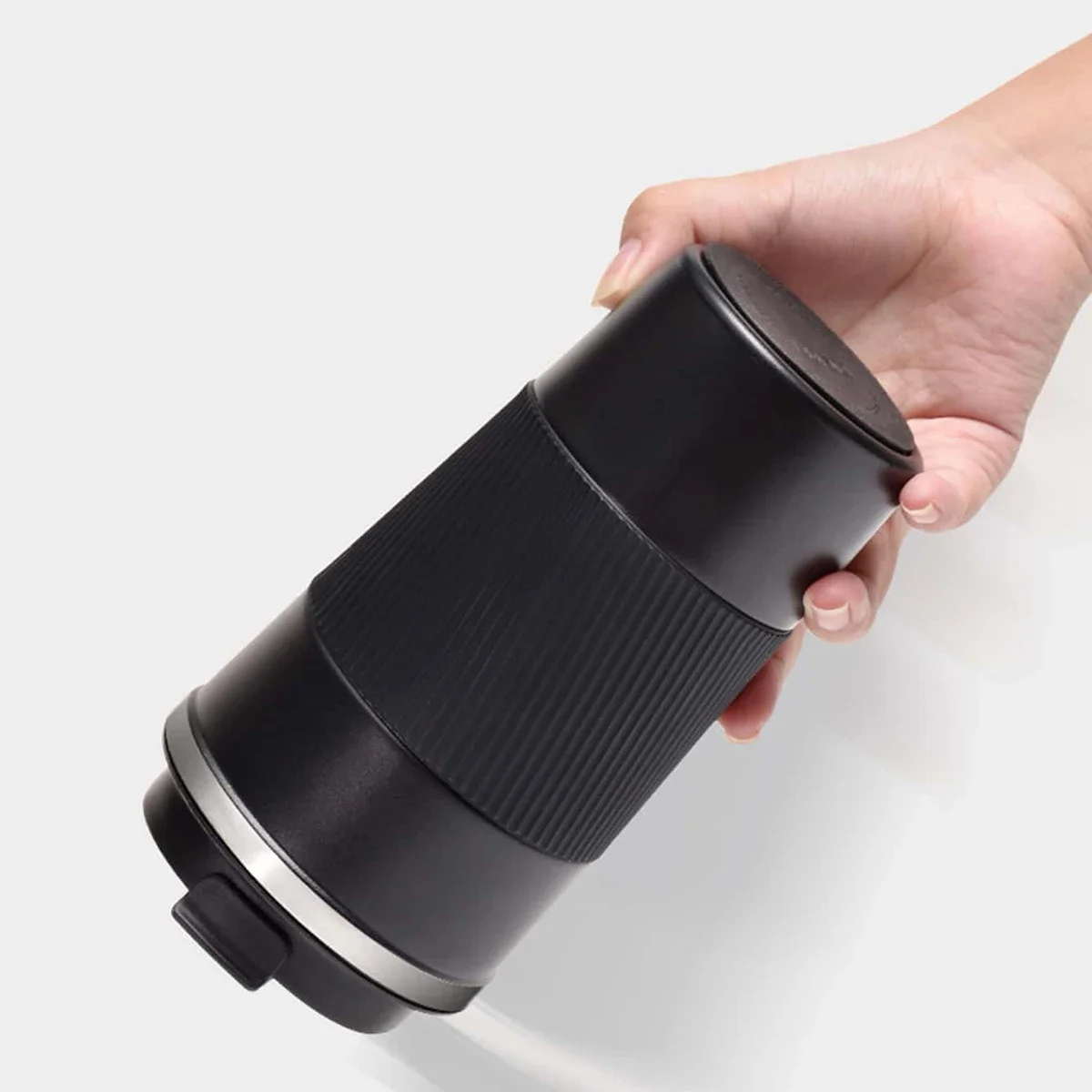 1PC - Stainless Steel Insulated Coffee Cup Portable Carrying Cup