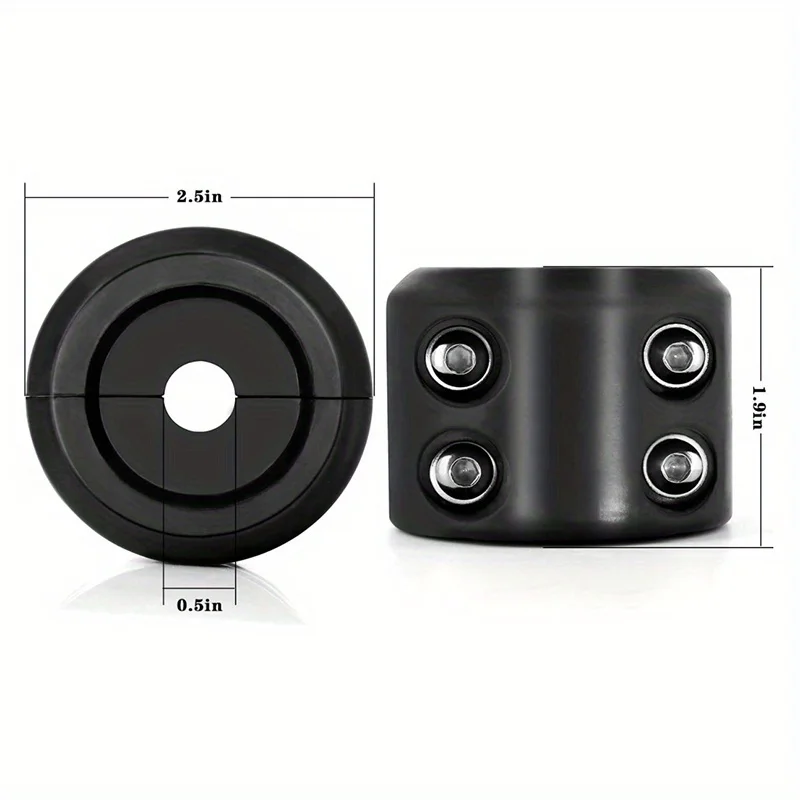 Car modification accessories, winch hook, stopper, cable protector, rubber wire plug, off-road vehicle modification - view 5