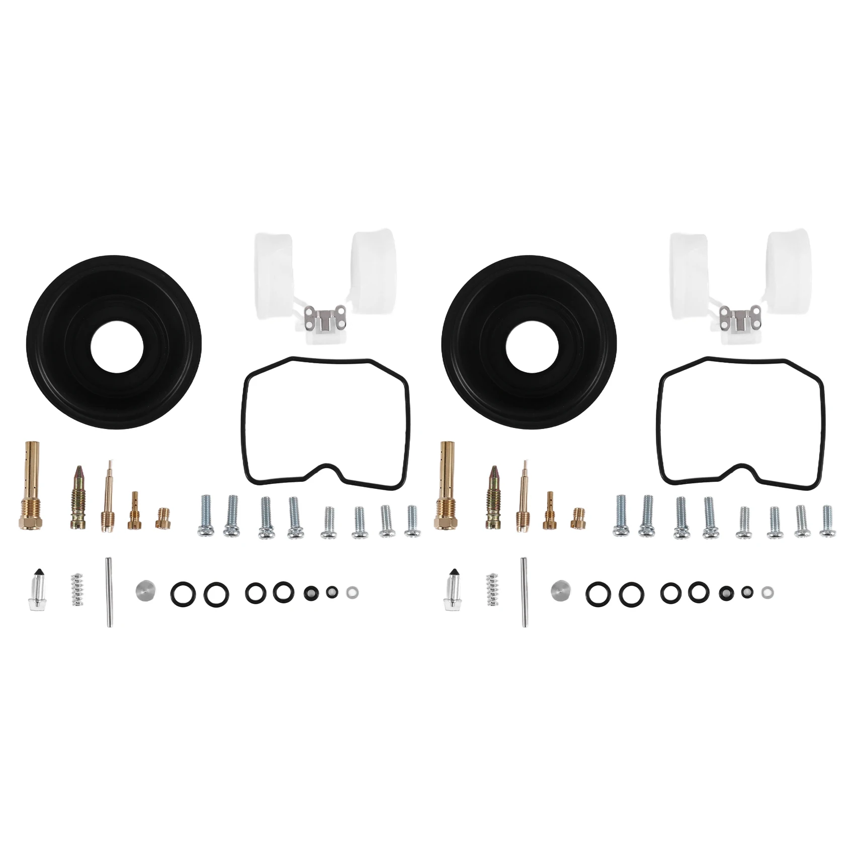 Motorcycle Carburetor Repair Kit Motorcycle Carburetor Piston Float Gasket Kit for Kawasaki ER500 ER5 1998-2005