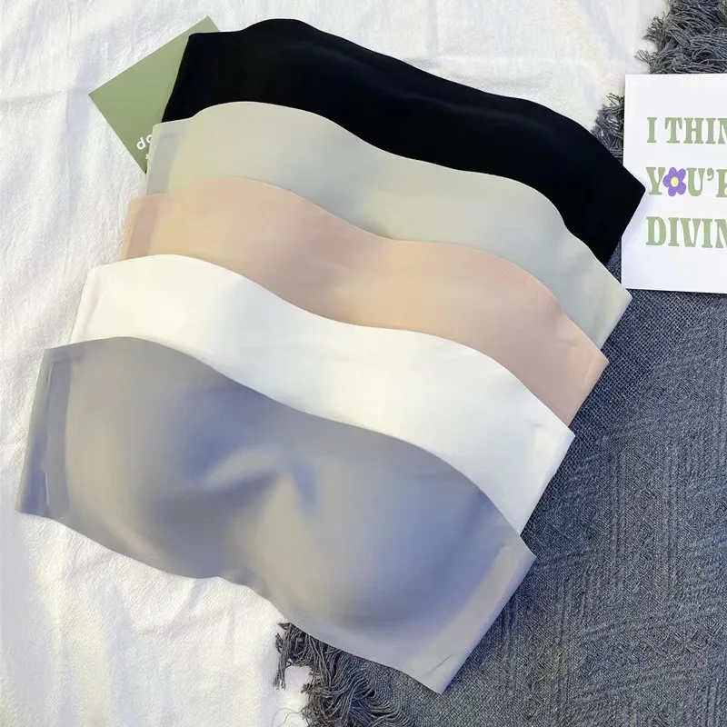 

6 Сексуальный, бесшовный пиджак, бюстгальтер, невидимый, бюстгальтер, бюстгальтер, женское нижнее белье, тонкое противоскользящее, толкающий бюстгальтер, беспроводное женское нижнее белье