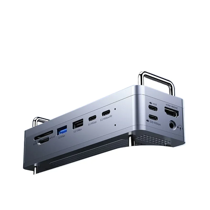QT03 ten-in-one + 8TB expansion editing office expansion video game full support docking station