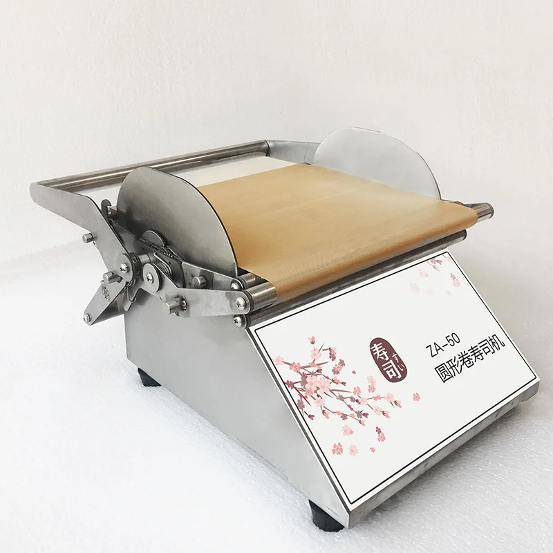 

Round square sushi rolling machine franchise commercial cutting sushi machine, automatic rice ball machine
