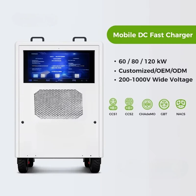 Mobile EV Charging Station Cycle Life 6000 Power Bank Electric Car Portable Energy