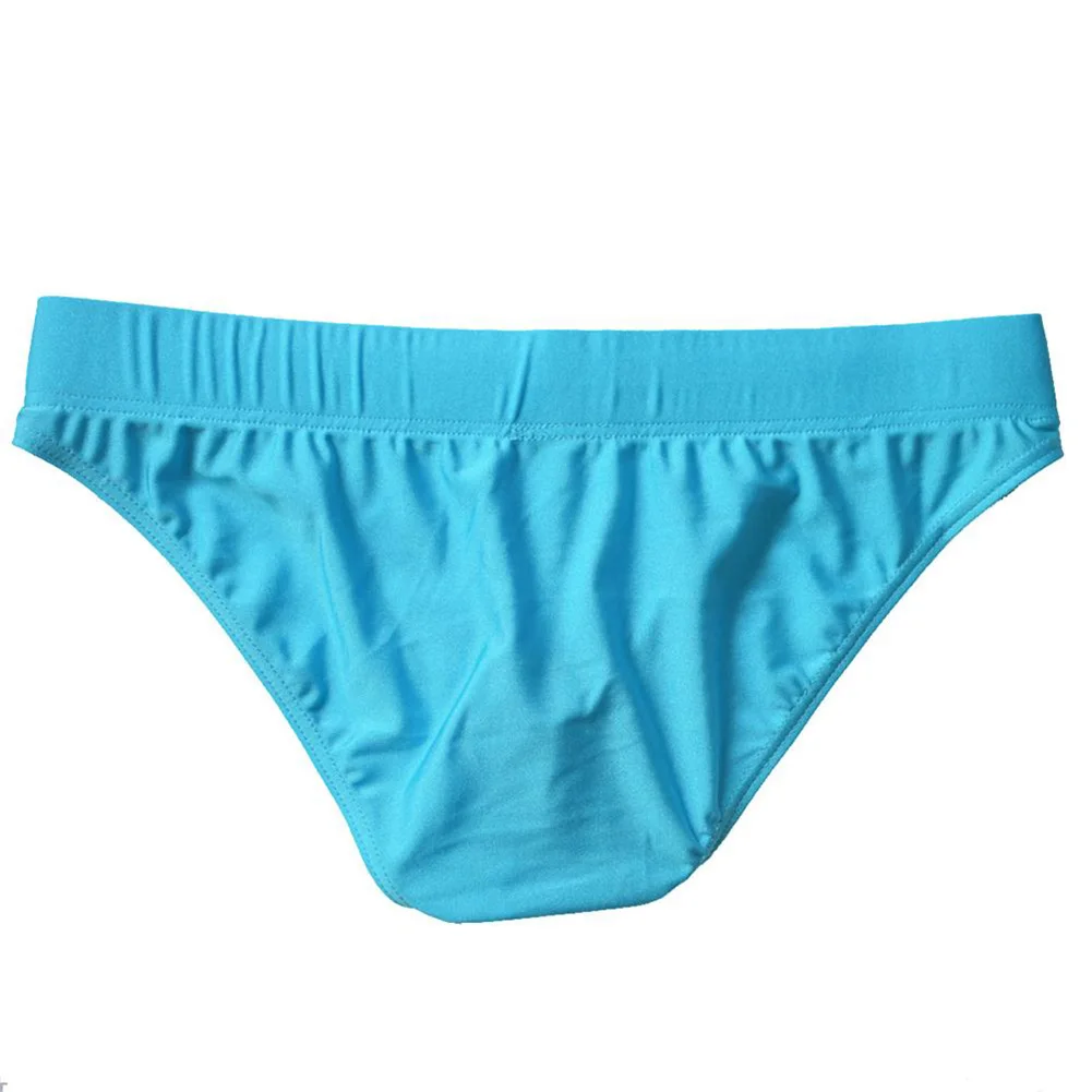 

Men Ice Silk Underwear Seamless Brief Low Waist Bikini Lingeries For Man Japanese Thongs Elastic Underpants Pouch Men's Panties