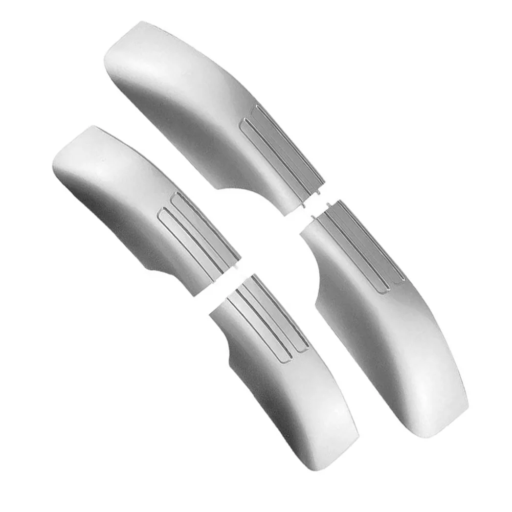 E71 Roof Rail Cap Roof Rack Rail End Cover For Daily Driving Protection Silver Roof Rack Protection Cover Cover