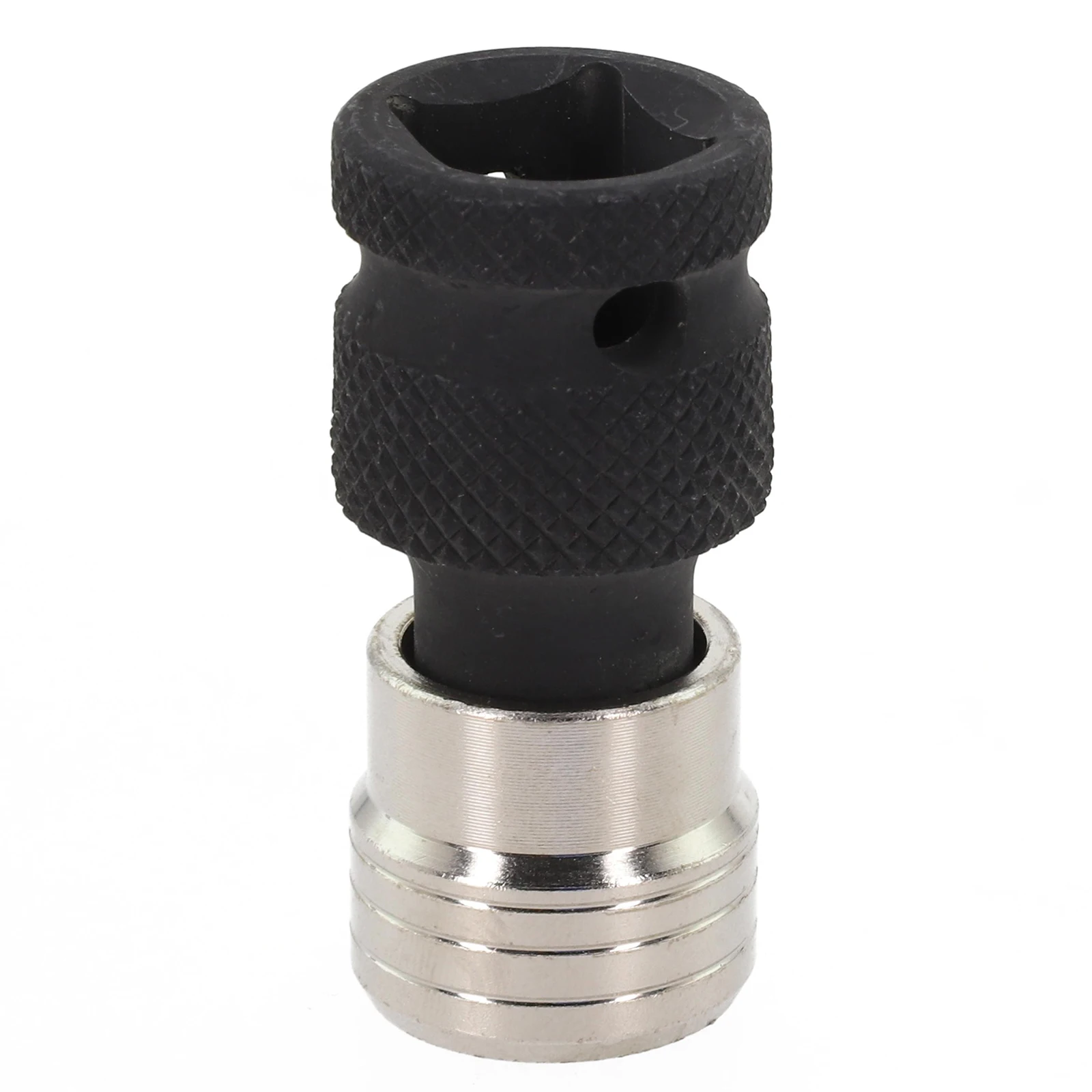 1/2inch Drive To 1/4inch Hex Drill Chuck Change Socket Adapter For Wrench Household Electric Wrench Power Tool Accessories