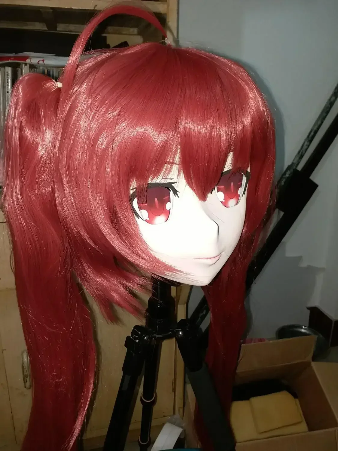 (NEW-19) Handmade Female Full Head Silicone Mask Kigurumi Cosplay Masks Crossdresser BJD Doll KIG Cosplay Anime