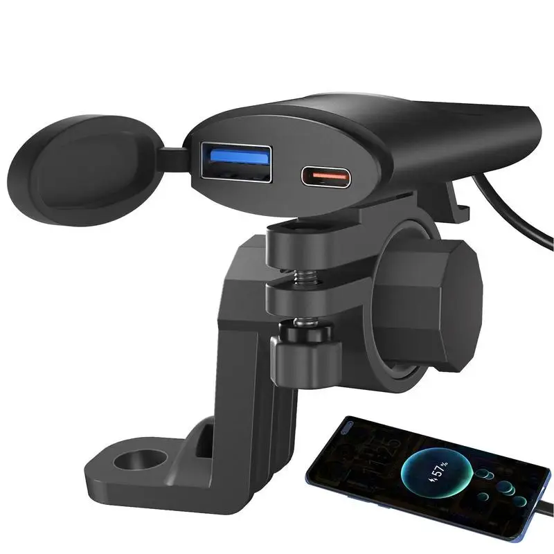 

Mobile Holder Charging Mount Motorbike Cellphone Mount Motorcycle Smartphone Mount With Handlebar Holder Tool For Scooter