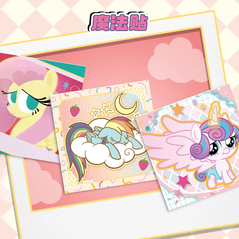 In Stock Card Game My Little Pony Joy Pack Part 1 Sweetheart Party Card Sticker Official Peripheral Collection Gift