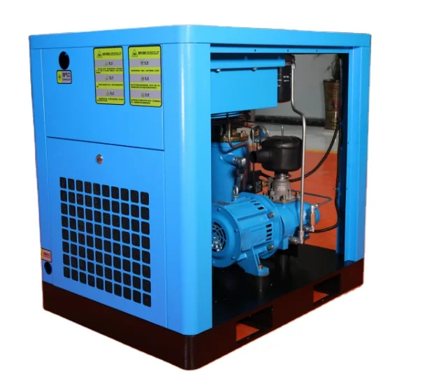 10HP 7.5kw 10Bar 220V 60HZ 35CFM IP23 Fixed Speed Motor screw air compressor