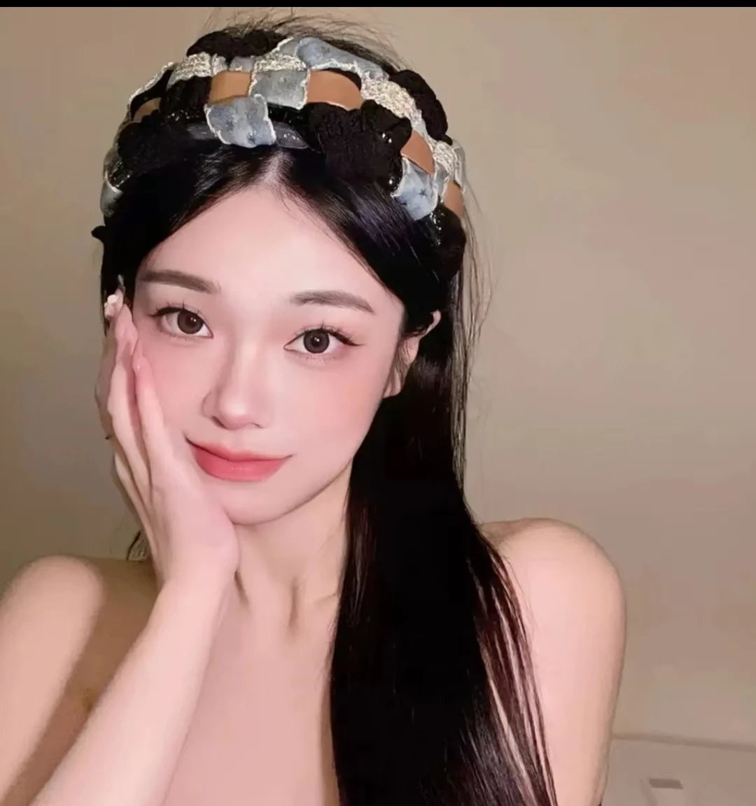 

Simple Headband, Fashionable Japanese And Korean Retro Wide-Brimmed Temperament, Versatile Headband Hair Accessories For Girls