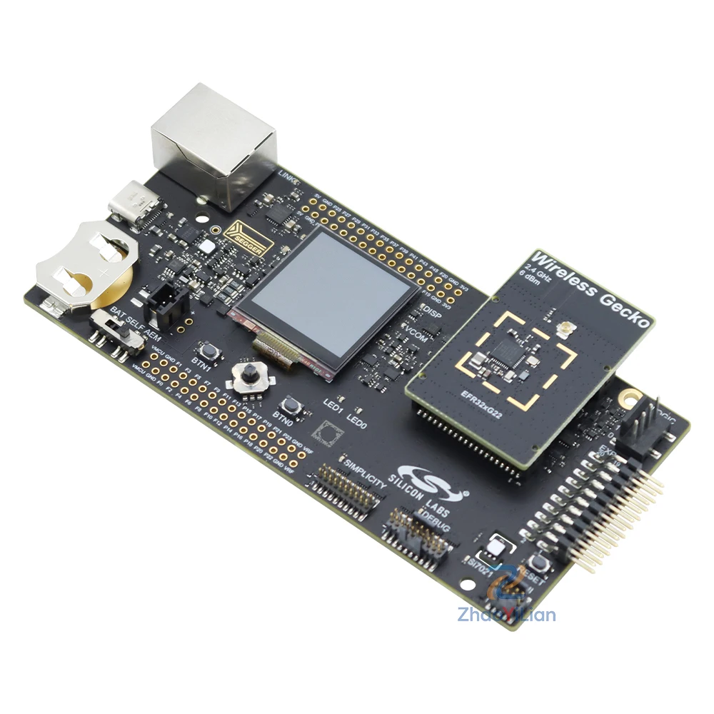 For SLWSTK6021A Silicon Labs EFR32BG22 BLE 5.2 Zigbee Mesh Low Power Wireless RF Development Kit