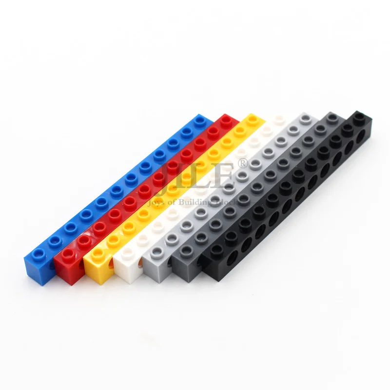 10 Stück Moc 3895 Technischer Baustein 1x12 mit Löchern Kompatibel Kinder DIY Pädagogische Bausteine Konstruktion Kreatives Spielzeug