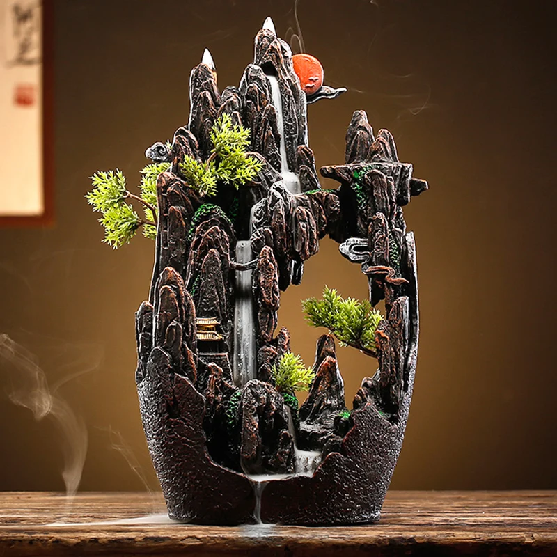 

Курильница в виде водопада, курильница, испаритель, курильница, подставка для статуи, украшения для дома