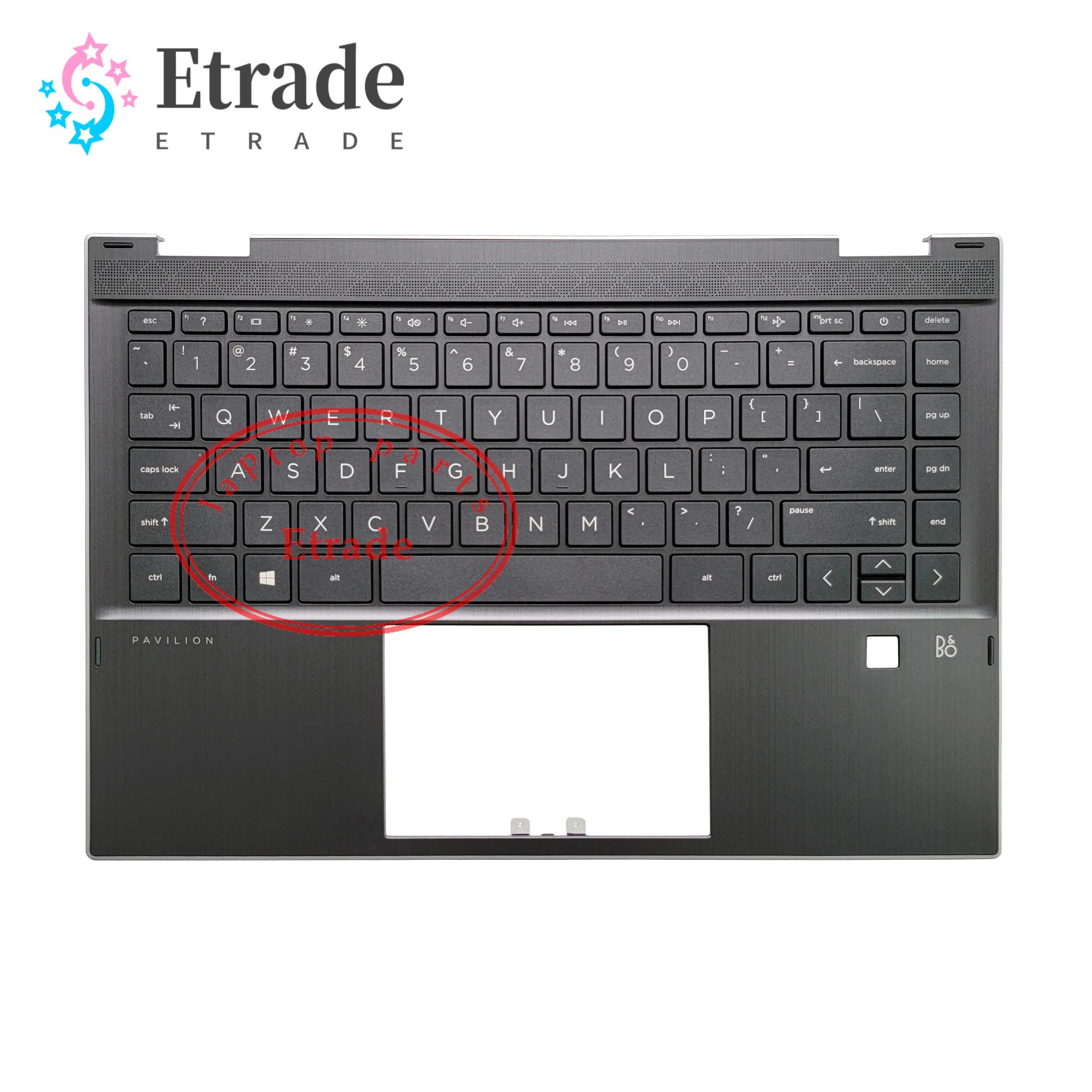 New Original For HP X360 14-DW 14M-DW TPN-Q171 Upper Case Palmrest W/US keyboard L96530-001 6070B1744901