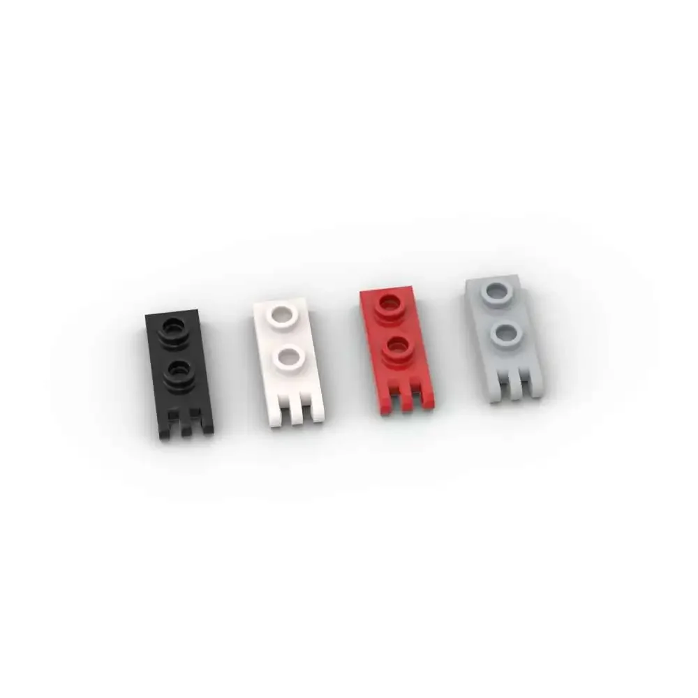 

MOC 10PCS Puzzle Particle 4275 1x2 Old-Fashioned Joint Plate Building Blocks With 3 Forks Bricks Toy Children Gift Dropshipping