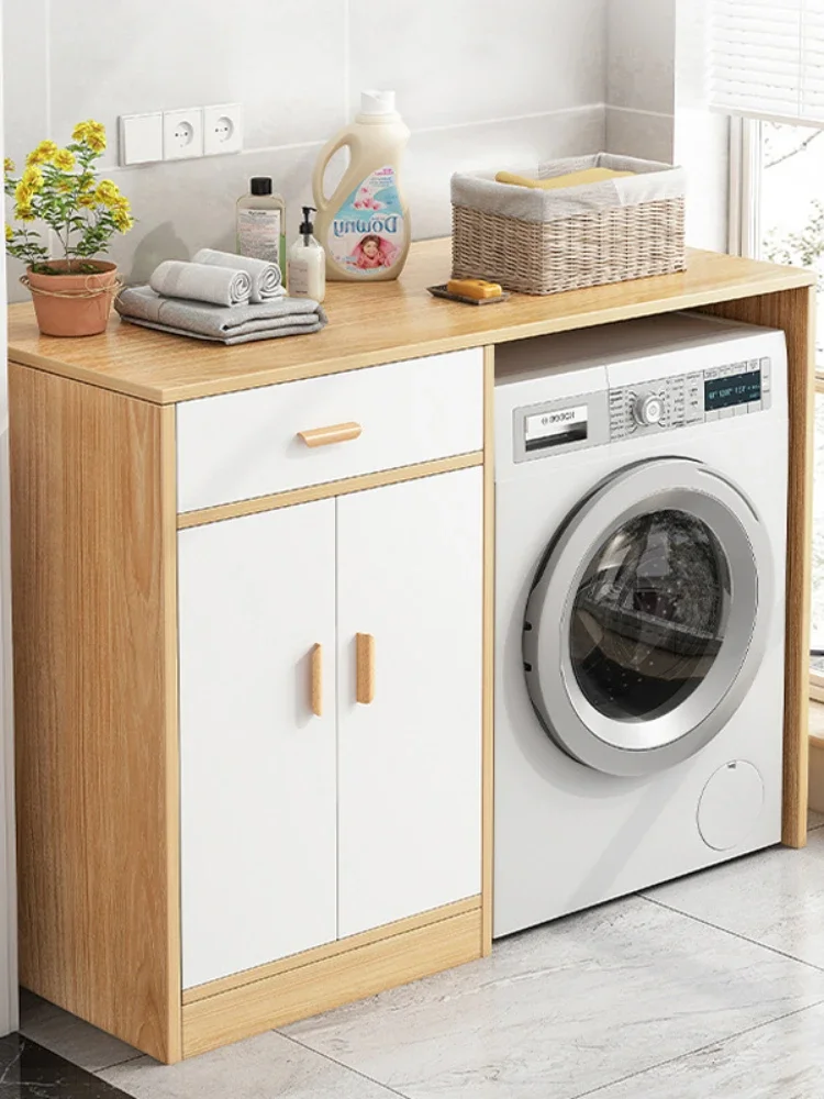 

Шкафчик для стиральной машины Ark на балконе, все-в-одном, шкафчик для хранения всякой всячины на балконе, стойка для стиральной машины