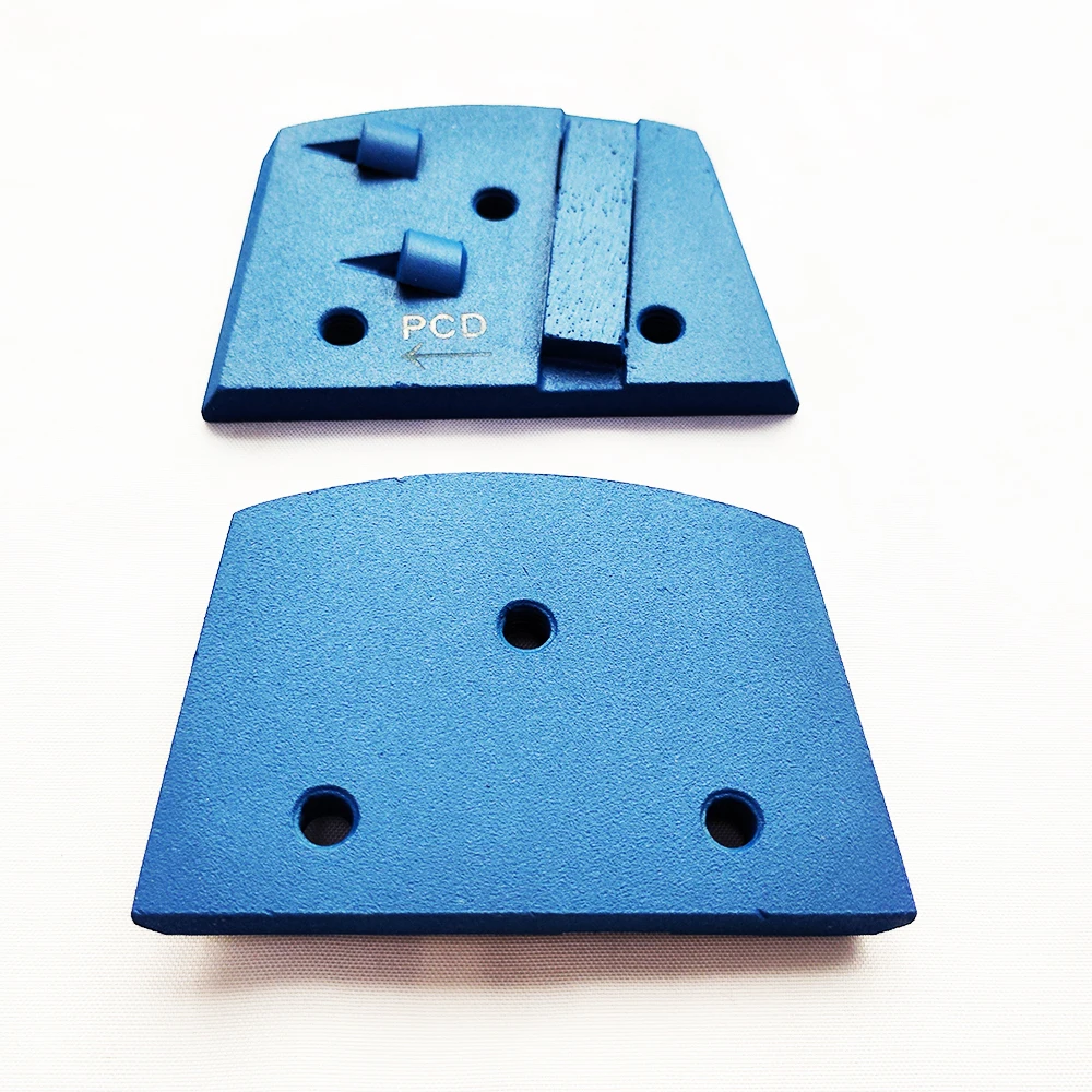 1 Pcs PCD Left and Right Diamond Grinding Disc Sintered Segment Metal Block Abrasive For Epoxy Concrete Floor