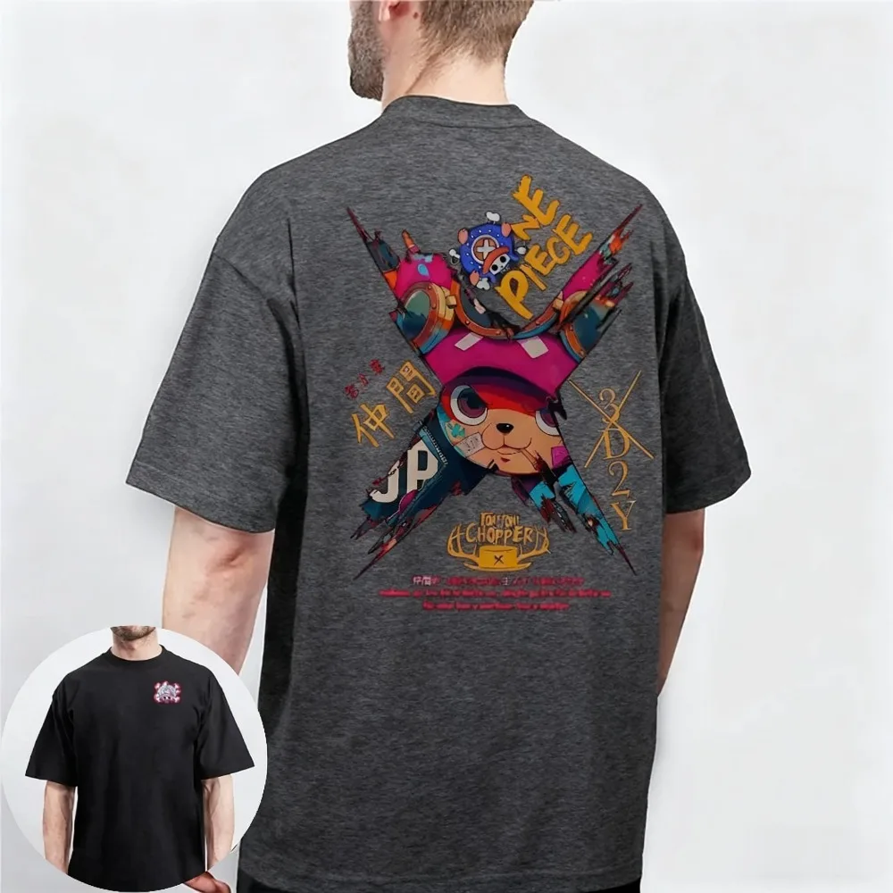 ワンピース新しいメンズレディース親子服半袖 Tシャツ春夏快適なオーバーサイズアウトドアカジュアルトップ