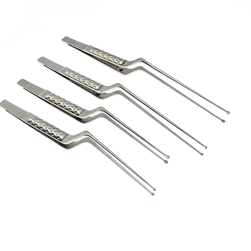 

Stainless steel Micro Tumor Forceps Tumor Extracting Forceps With Toothed Micro Surgery Instruments