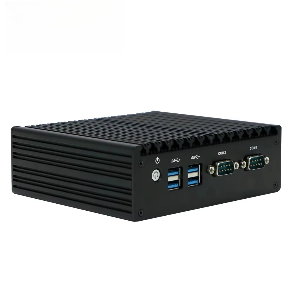 

Customized In Tel Cele Ron N5095 Fanless Mini Pc DDR4 4USB3.1 2HD 2LAN Cheap Mini Pcs For Electronic Equipment
