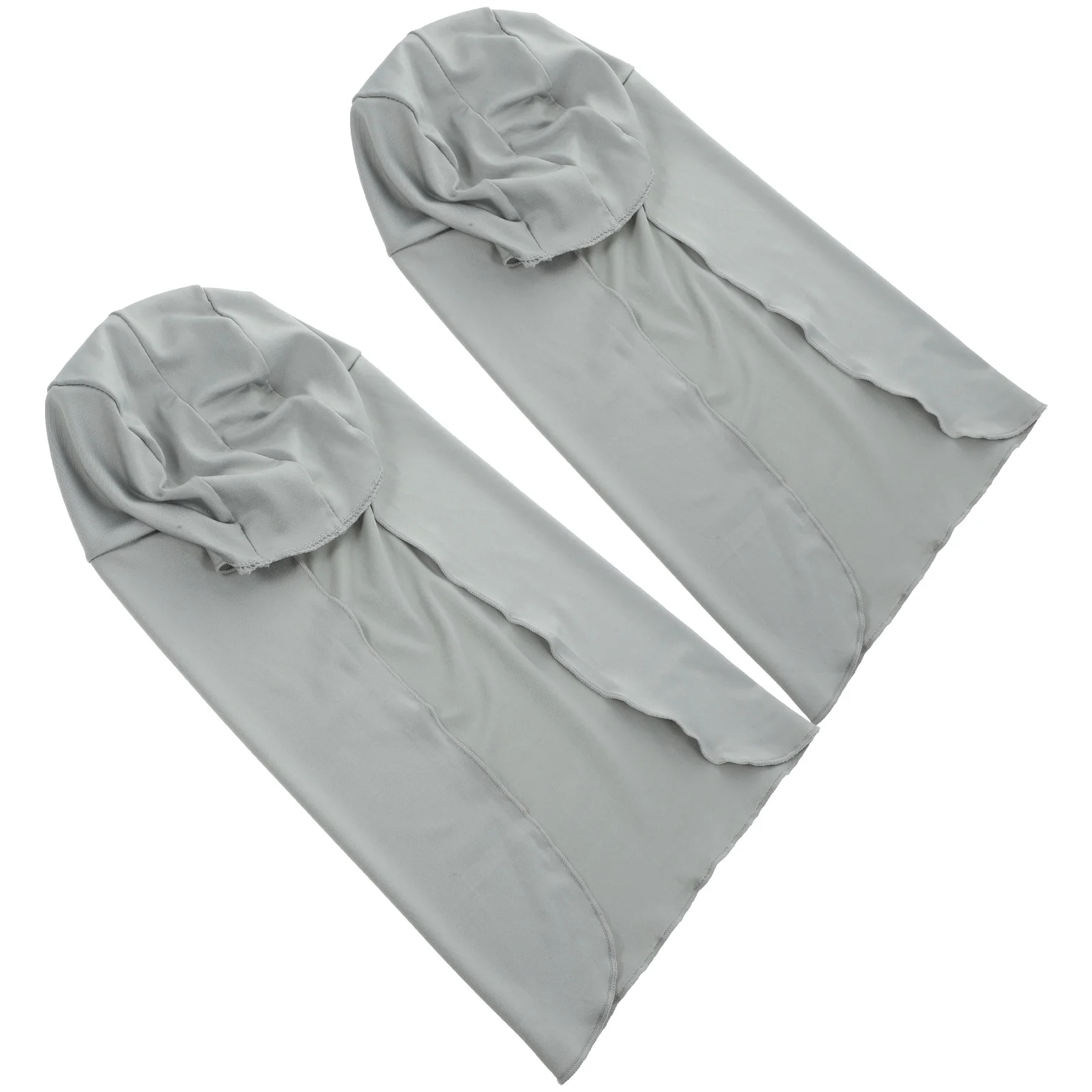 

2 pcs Summer Sports Hat Cotton Sun Shade Hat Elastic Neck Flap Cover For Outdoor Fishing Hiking Beach Camping Cycling Men Women