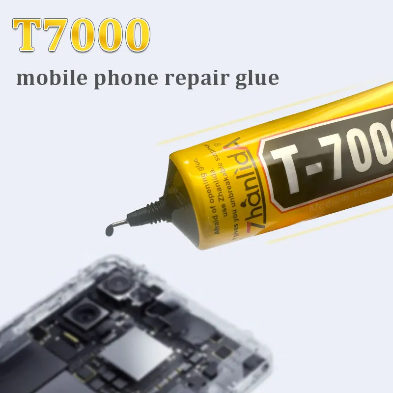 T7000 Black Glue Epoxy Resin Adhesive Repair Mobile LCD Screen T-7000 Glue Adhesive