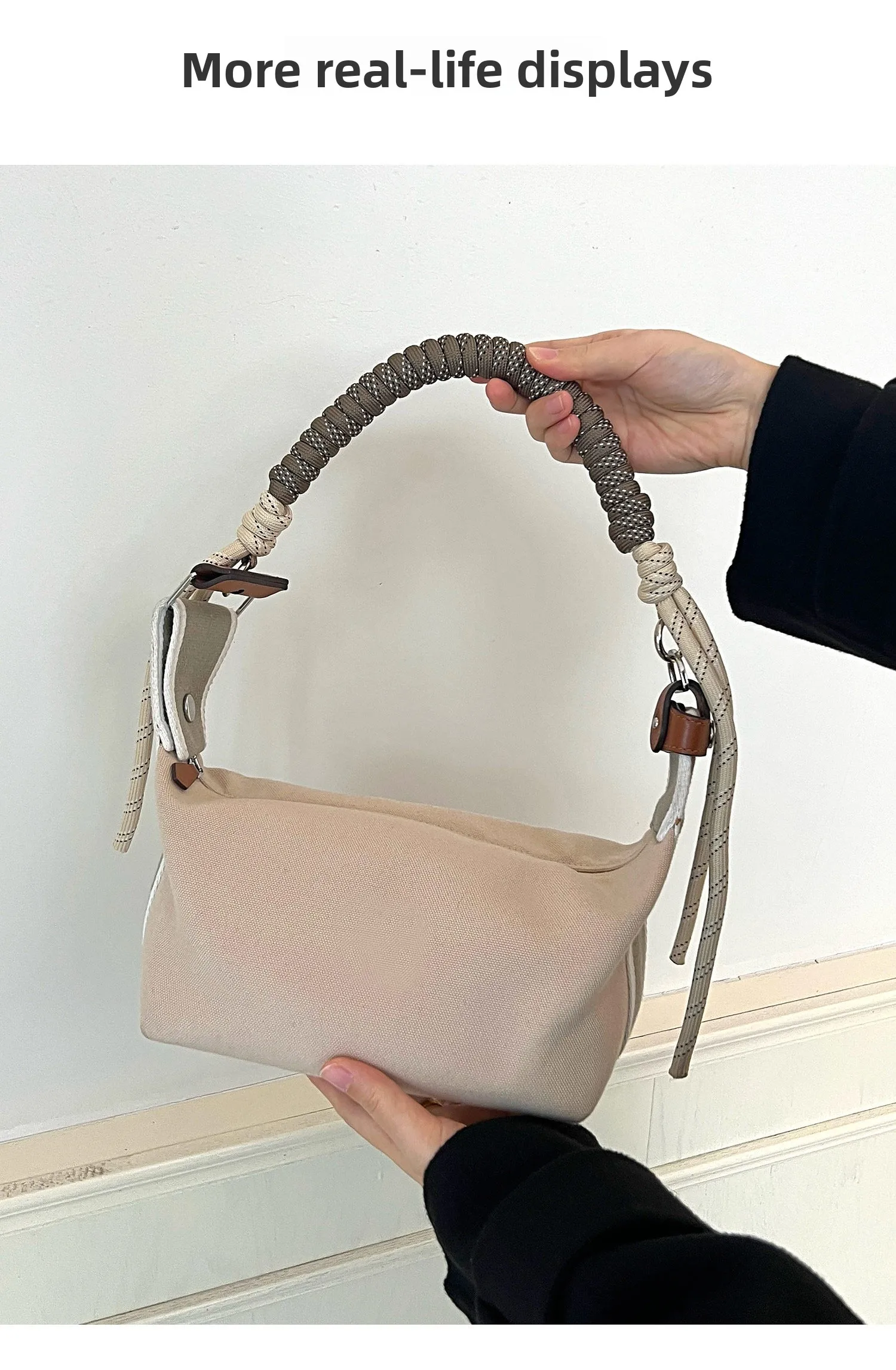 Woven Hand Strap and Underarm Strap Conversion Buckle for Bride a Brace Case S Bag Strap Modification No Damage to Your Bag