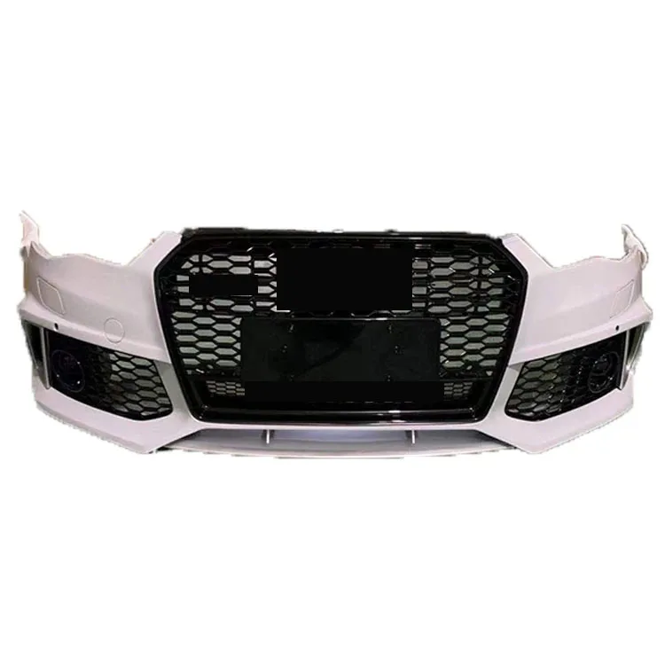 

Cc car Modify Front Bumper for A6 S6 BodyKit Upgrade RS6 C7PA Car Bumper With Grill Car Bodykit 2016 -2018