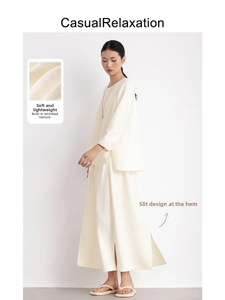 Taille élastique jupe asymétrique femmes Texture douce grande jupe printemps été nouveau Sle décontracté confortable jupe trapèze